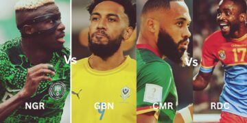 Qualification coupe du monde 2026 : tout ce qu’il faut savoir des chocs Nigéria vs Gabon et Cameroun vs RDC